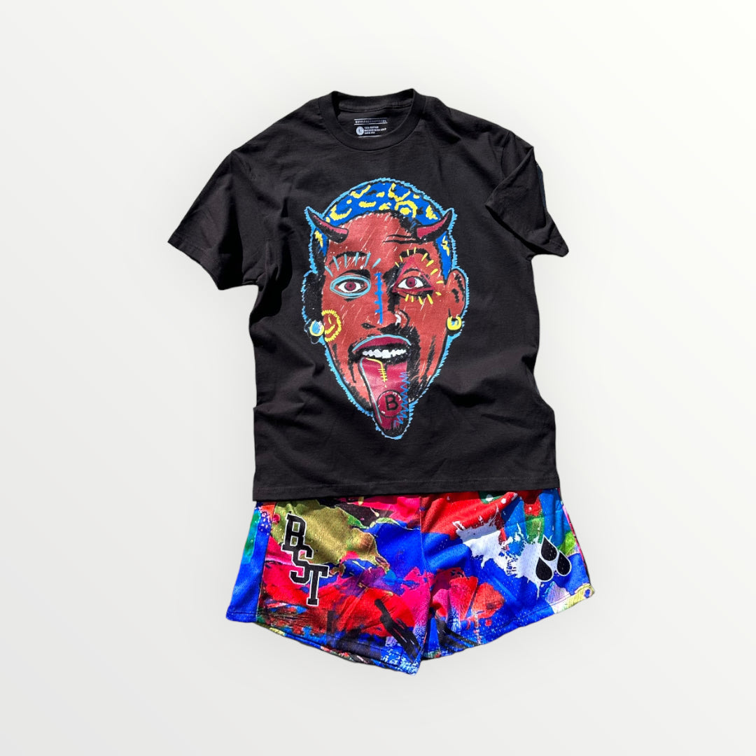 BST X By Kai mesh shorts