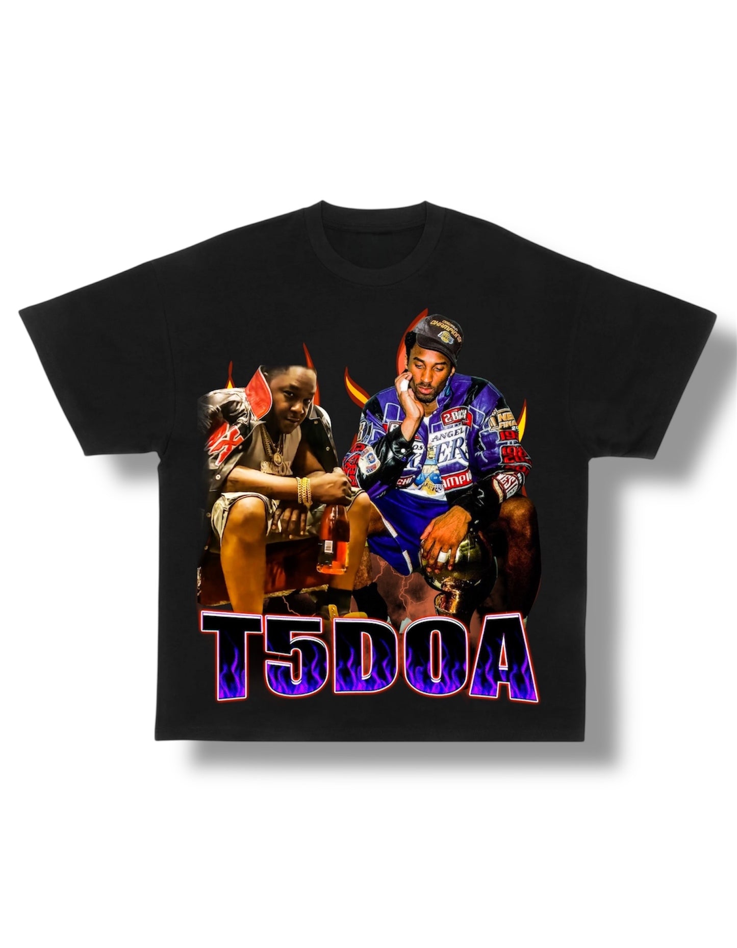 Black shirt with Kobe and Jadakiss